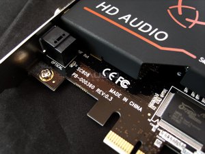 Recenzja karty dźwiękowej AIM SC808 Co ciekawe karta nie jest rewizją początkową, a już w pewnym stopniu dopracowanym tworem.