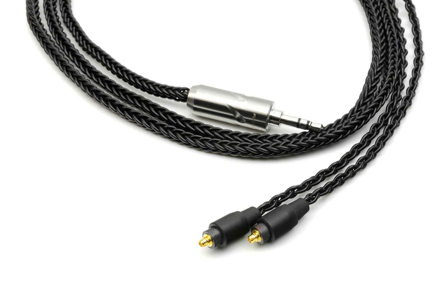 Kabel słuchawkowy Fanatum Eisodos do IEM (CIEM 2-pin / MMCX) - miedź 8-żyłowa + jack 3,5 mm