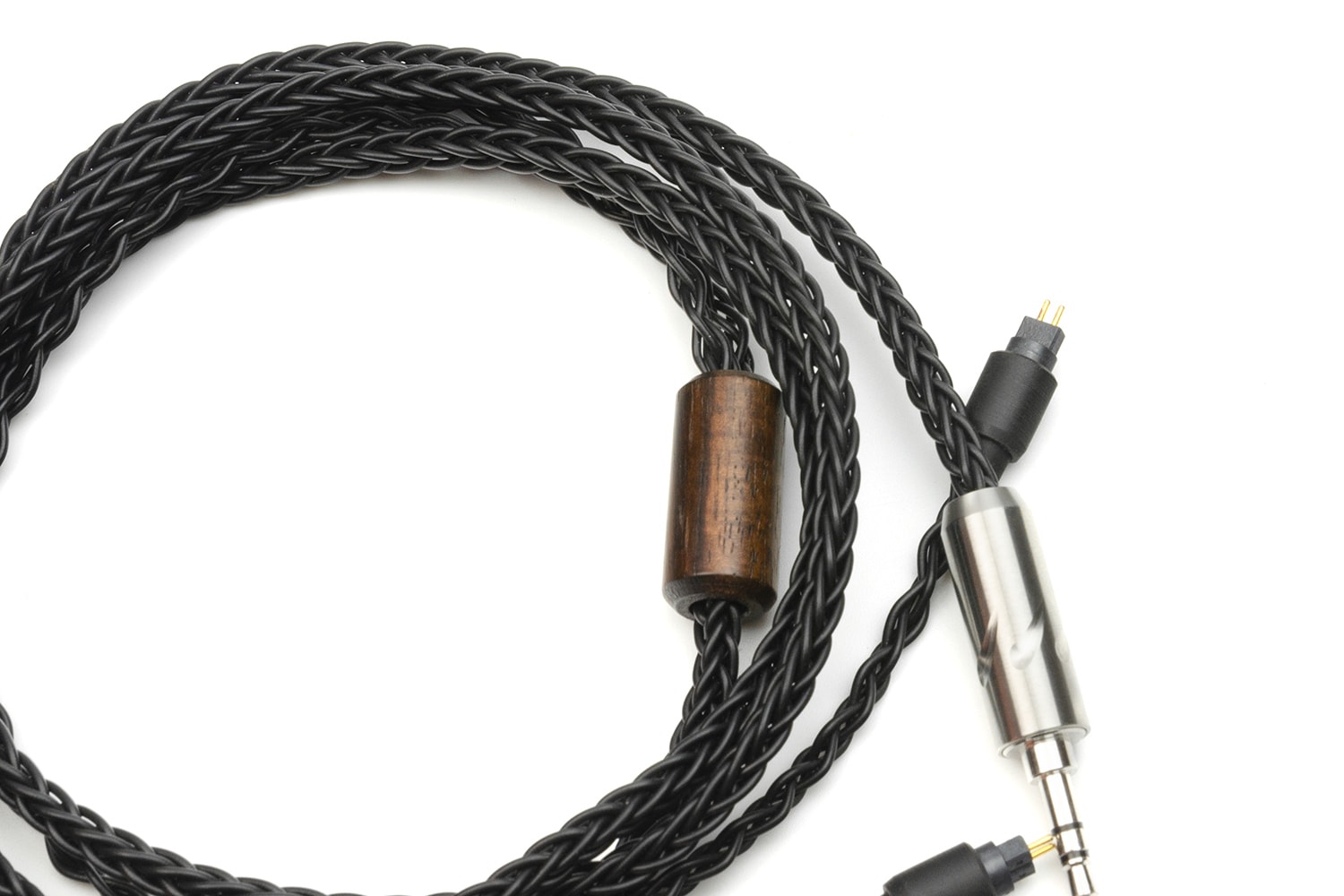 Kabel słuchawkowy Fanatum Eisodos do IEM (CIEM 2-pin / MMCX) - miedź 8-żyłowa + jack 3,5 mm