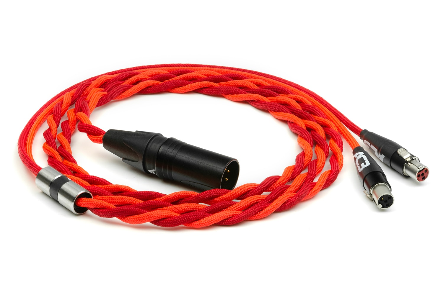 Kabel słuchawkowy zbalansowany AC3B MK2 do Audeze/Kennerton/Meze/ZMF (2x mXLR 4-pin)