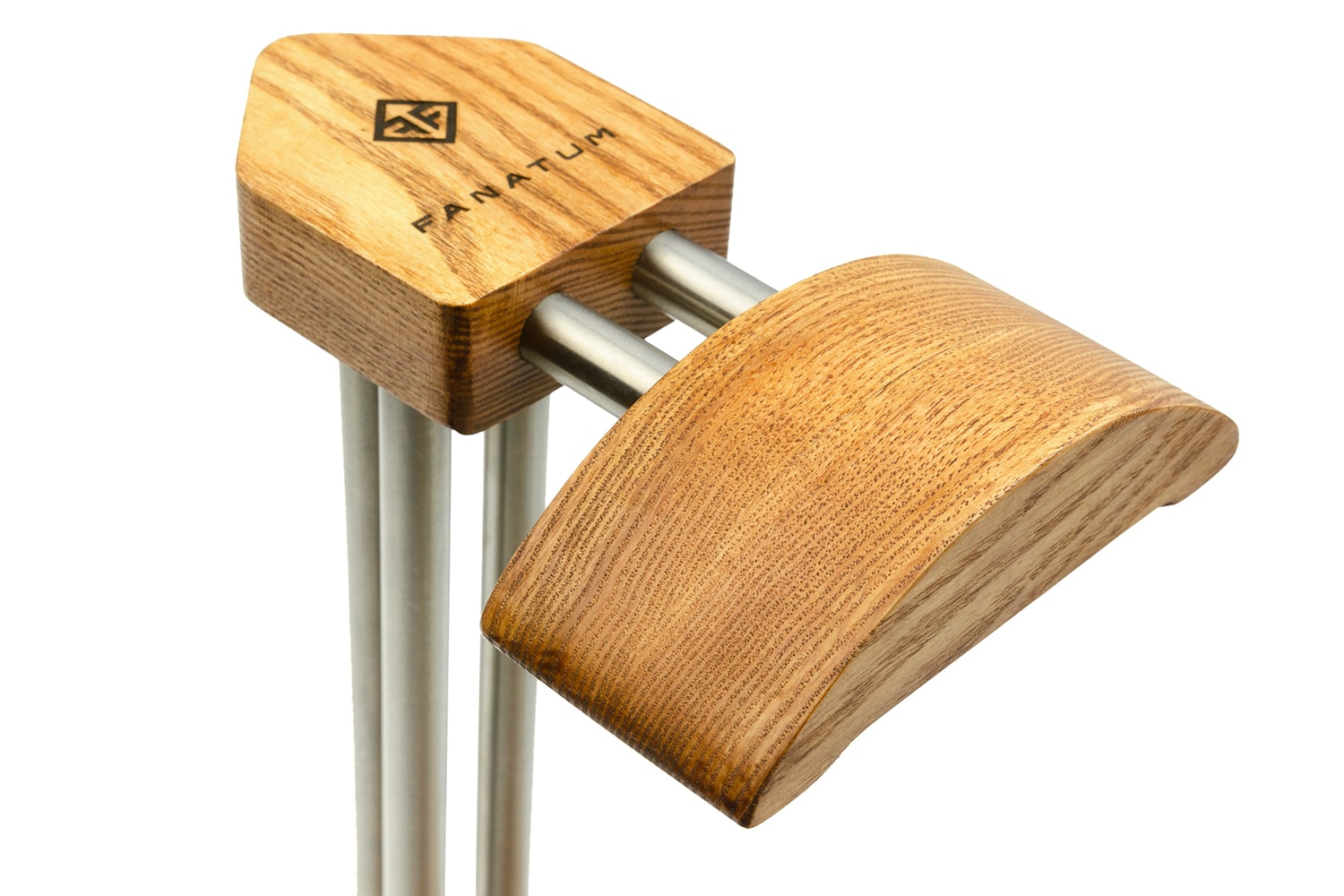Drewniany stojak na słuchawki Fanatum Statera Evo (jesion olejkowany)