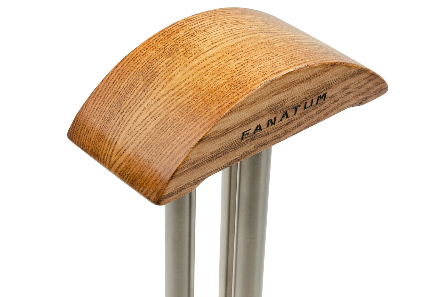 Drewniany stojak na słuchawki Fanatum Statera (jesion olejkowany)