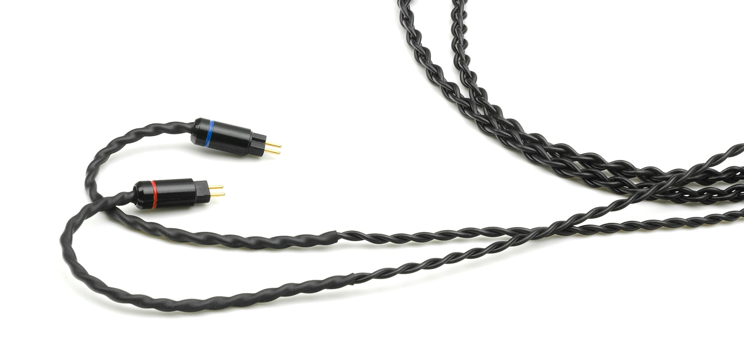 Kabel słuchawkowy Fanatum Vasi IEM (CIEM 2-pin / MMCX) - miedź 4-żyłowa