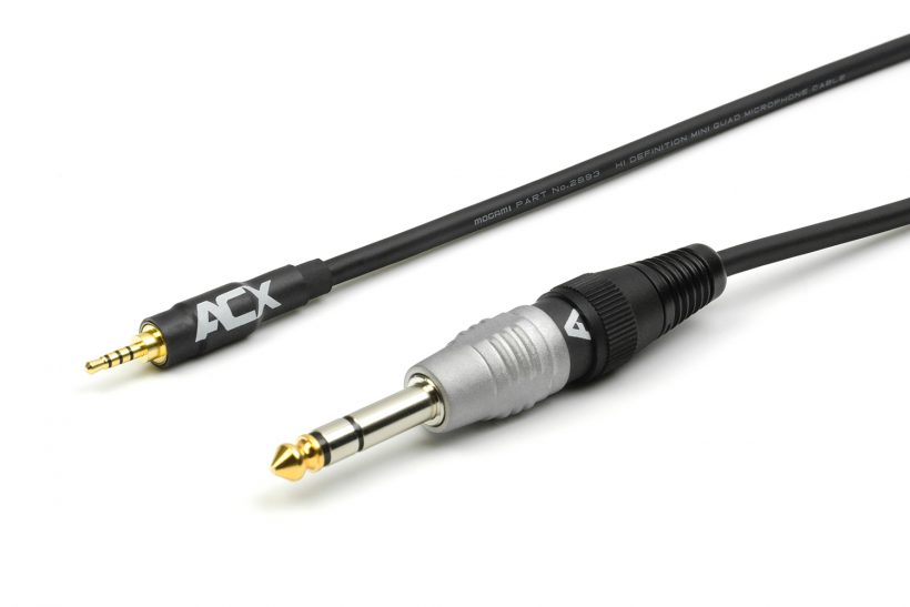 Kabel słuchawkowy ACX do słuchawek Bose/Denon/uniwersalny (jack 2,5 mm)